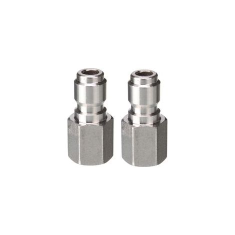 Coupleur pour nettoyeur haute pression, prise à connexion rapide, raccord NPT femelle 1/4", 5000 PSI, paquet de 2