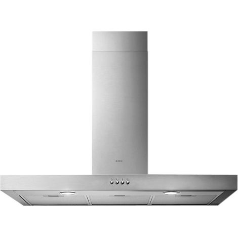 Elica Spot NG H6 IX/A/90. Potenza massima di estrazione: 450 m³/h, Tipo di estrazione: Aspirante, Classe di efficienza dinamica del fluido: E. Tipo: Cappa aspirante a parete, Colore del... - 55916389A (1/2)