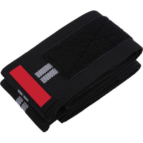 Bracelet De Compression Pour Poignet Réglable Avec Boucle De Pouce - Support Stabilisateur Pour Musculation Et Sport - Noir Et Gris - Lot De 1 (1/2)