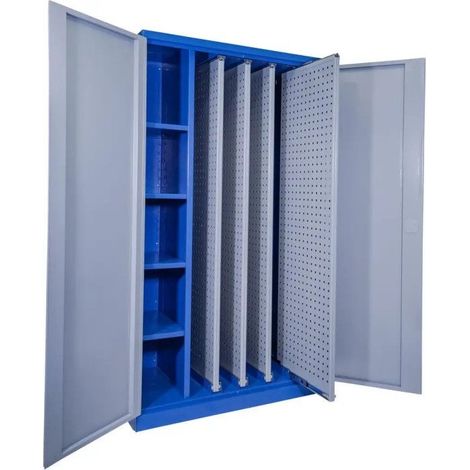 Armoire à panneaux verticaux perforés coulissants VAS T02