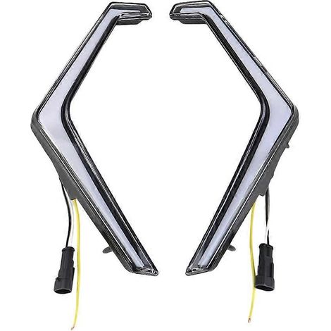Ensemble de 2 phares LED pour véhicules tout-terrain de montagne (VTT) (1/5)