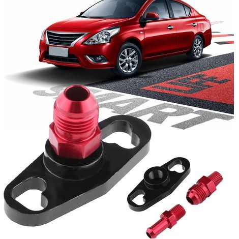 Kraftstoffverteilerrohr-Druckregleradapter für Toyota Nissan, kompatibles Kraftstoffanschlussteil. (1/5)