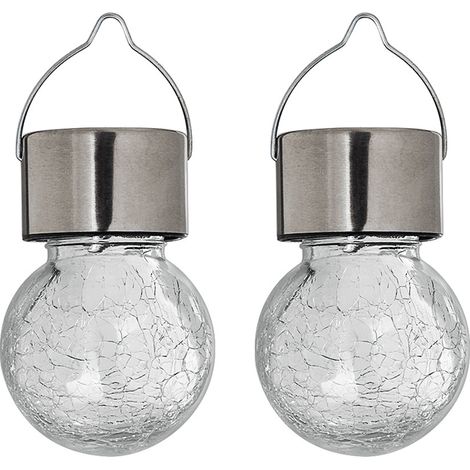 Lampe solaire imperméable d'extérieur Style boule, lumière de bord de route, décoration de jardin de maison, lumière d'urgence (1/5)