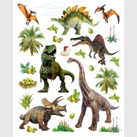 Sticker - Dinosaures - 14x20 cm