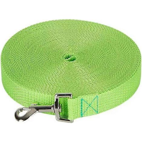Laisse pour animaux - Vert gazon - 10 m (33 pieds) 2 cm