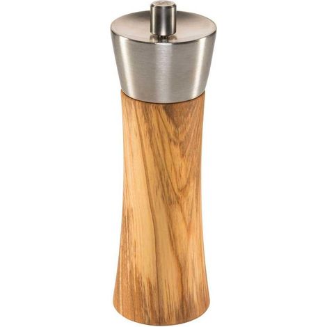 Zassenhaus Augsburg molinillo de sal madera de olivo 18 cm
