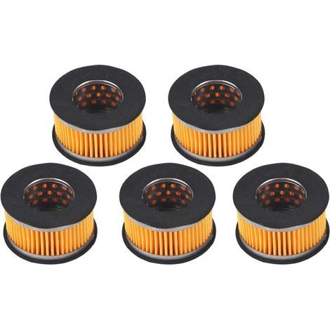 Silenziatore per filtro del compressore d'aria, kit di accessori silenziatore con 5 elementi filtranti per il ricambio (1/3)