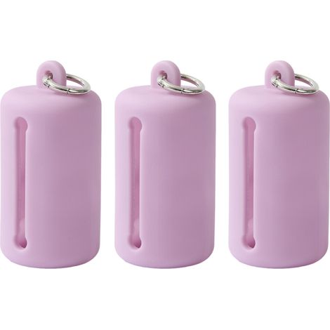 Dispenser di sacchetti per deiezioni canine - Viola chiaro