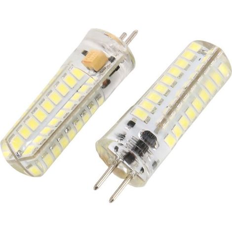 2X Ampoules LED GY6 35 6.5W Équivalent 50W Dimmable Blanc Pur 6000K 320Lm 360 Degrés (1/4)