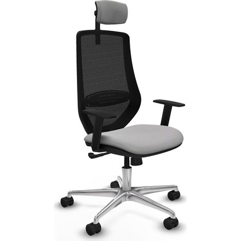 Sedia da Ufficio Piqueras y Crespo D086N2W Grigio chiaro (1/5)