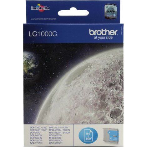 Brother LC1000C cartuccia d'inchiostro 1 pz Originale Ciano (1/5)