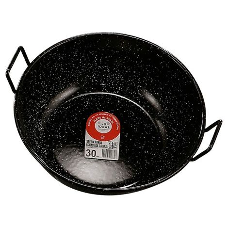 GARCIMA sarten porcelana honda con asas 20 cm , Sartén porcelana honda con asas 20 cmEstas sartenes hondas de dos asas esmaltadas están indicadas para la gran fritura y para ha