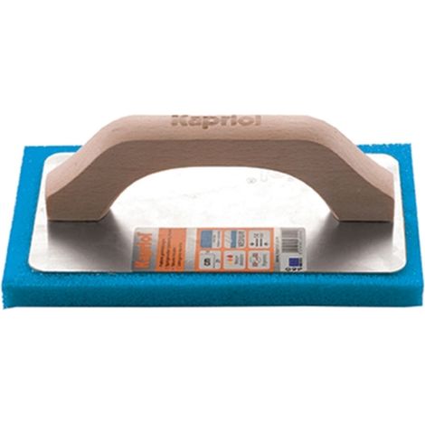 TALOCHE EPONGE EN CAOUTCHOUC BLEU CM.14X21 - KAPRIOL - 23053
