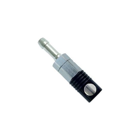 Raccord rapide pneumatique Legris, Tuyau cannelé vers Femelle M6 x 1 Femelle 6mm Européen, ISO B, ISO C en Aluminium ( Prix pour 1 )