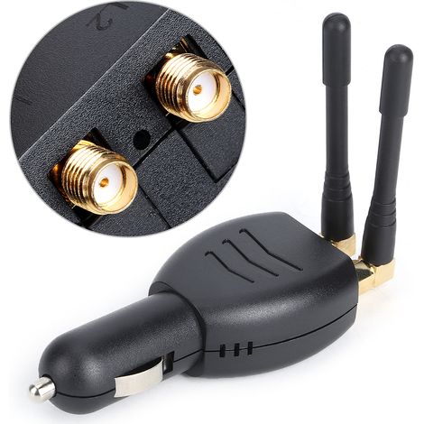Brouilleur GPS BDS 12V Universel 2 Bandes Antenne Anti-Pistage Protection Contre le Harcèlement Bloqueur de Signal Voiture (1/5)