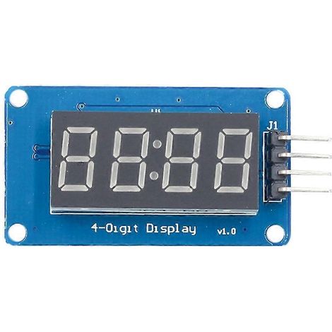TM1637 4-Bit-LED-Anzeigemodul für , 4 serielle Treiberplatine--