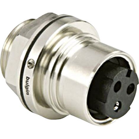 Bulgin PXM6012/03S/CR Rundsteckverbinder Buchse, Einbau Gesamtpolzahl: 2 + PE Serie (Rundsteckverbin