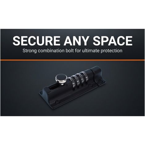 Verrou de sécurité coulissant à combinaison pour fenêtre de classeur, meuble de rangement, mécanisme (1/5)