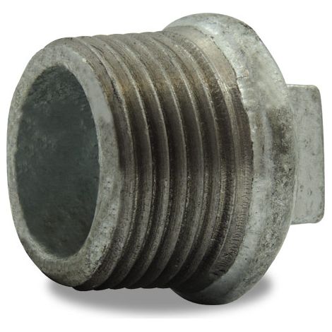 Bouchon mâle fonte galva - 290-1502900001500 - Codital
