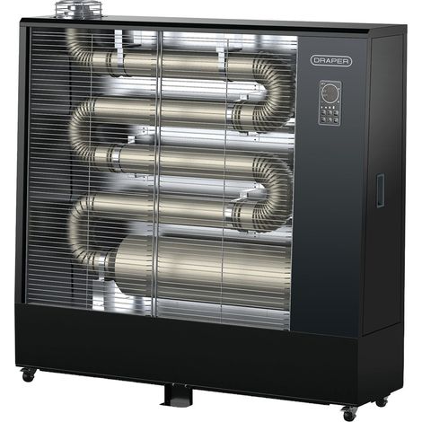 Draper 36881 Far Infrared Diesel Heater, 22Kw with Flue Kit
