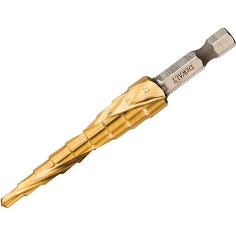 DEWALT DT5026-QZ Extreme Step Drill Bit 6-12mm DEWDT5026QZ