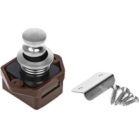 Pour camping-car, caravane, bateau, armoire, tiroir, porte de placard à bouton-poussoir (1/5)
