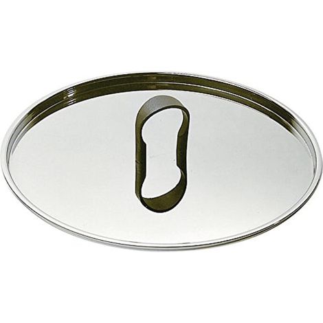 Alessi La Cintura di Orione 90200/16 L - Coperchio di Design per Pentola, Acciaio Inox 18/20, Lucido, Ø 16 cm