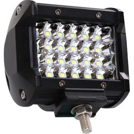 ZUSÄTZLICHER TIEFSCHEINWERFER FÜR GELÄNDEWAGEN QUOD 12V 24 LED 24W 6000K IP68