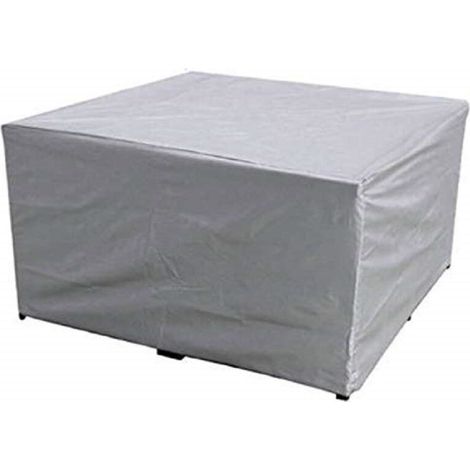 Housse pour mobilier de jardin (180 x 120 x 120 cm) - Housse imperméable pour mobilier d'extérieur, idéale pour les ensembles table et chaises. (1/4)