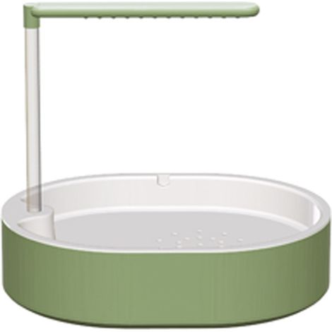 1 Bain d'oiseaux, polypropylène, 26 sorties d'eau, pompe USB 5V, circulation automatique, pour perruches (1/5)