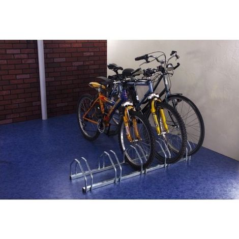 Fahrradständer für 4 Fahrräder gegenüberliegend