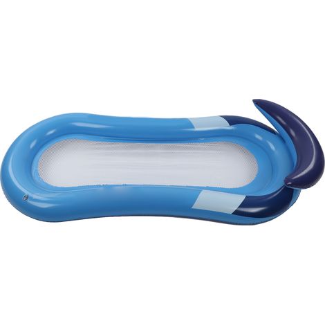 Hamac gonflable pour piscine, chaise flottante pliable, transat de piscine gonflable, lounge d'eau. (1/5)