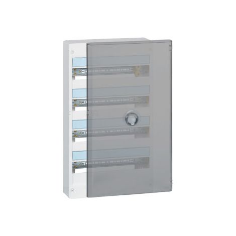 Legrand - DRIVIA  - Coffret 4x18 + Porte transparente - Ref. : 401224+401244 (1/4)