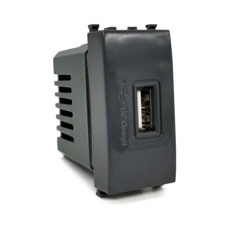 Usb singola nero serie T2 Tot Electric 462489