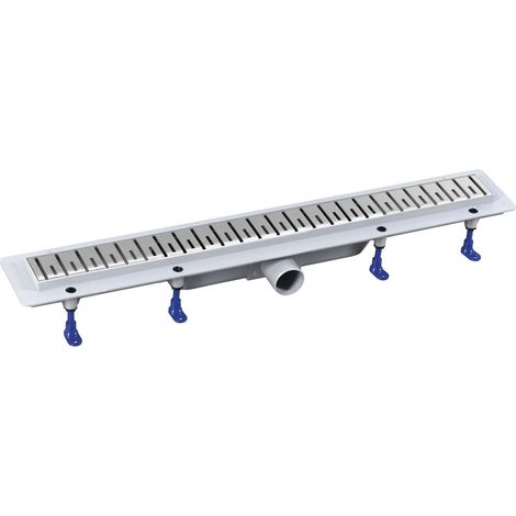 Polysan - Duschrinne 81 cm, mit Rost, Edelstahl 73731 (1/3)