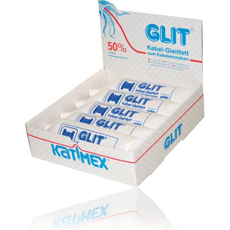 Katimex Kabelgleitmittel Glitim Display Karton, 10 Tuben à 200 ml 10 Stk