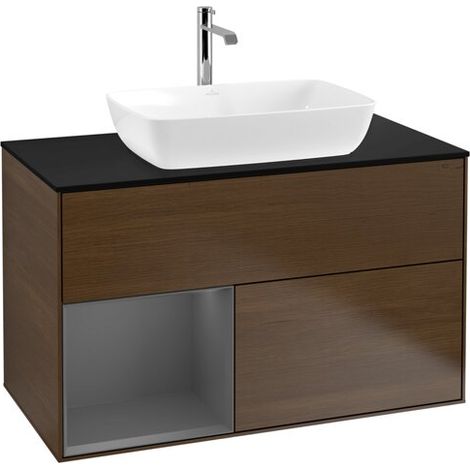 Villeroy & Boch F772GKGN meuble sous-vasque Finion F77 (1/2)