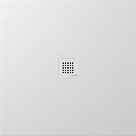 Polysan Tre - Plato de ducha Neca de 90x90 cm, blanco mate 84300.11 (1/5)