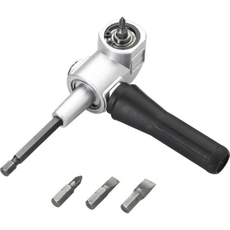 CABEZAL ANGULAR A 90°, ENLACE 1/4” PARA PUNTAS DESTORNILLADOR FERVI 0888