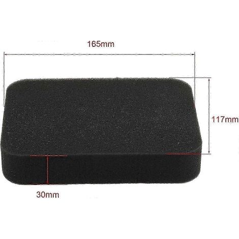 Filtro de aire GP5500 GP6500 GX240 para generador Honda GP5500 GP6500 GX390 GX270 GX240 GX340 Piezas de motor EB3500 EB3800 EM3000 EM3500 EM3800 Reemplaza 17211