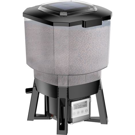Distributeur Solaire XL 12L pour Bassin Autonome & Programmable (1/5)