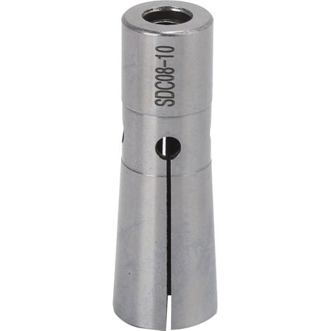 Mandrin à pince de type à tirage arrière SDC08-10, haute précision en acier 65 Mn, pour fraiseuse et perceuse. (1/5)