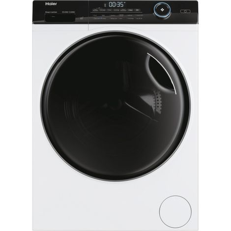 Haier I-Pro Serie 5, Lavatrice Carica Frontale 10 KG, 20% più efficente della classe A, 1400 giri, Bianco, Direct Motion, Refresh, Wi-Fi, HW100B14959NEUIT
