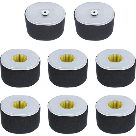Filtro aria LinDuxe da 8 pezzi per motore tosaerba Honda GX340 GX390 11HP 13HP, accessori di ricambio per 17210-ZE3-010 100-012 30-417 5252697 2893907