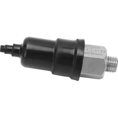 Pressostat pneumatique à membrane réglable, filetage 1/2 po, avec manchon en caoutchouc (1/5)