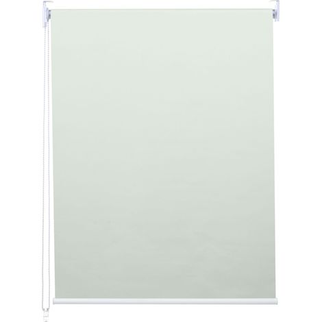Store à enrouleur pour fenêtres, HWC-D52, avec chaîne, avec perçage, opaque, 70 x 160 couleur crèm (1/4)