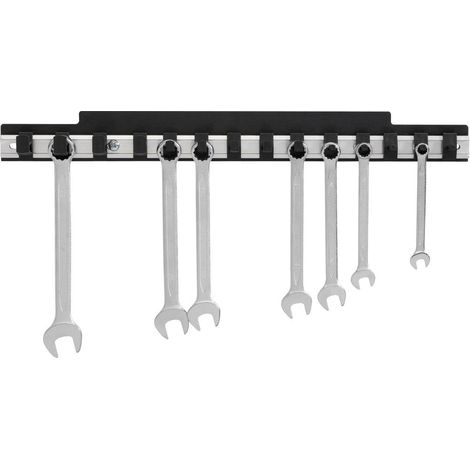 TOOLCRAFT 88 68 92 Barra per chiavi ad anello/a forcella in alluminio (L x L) 435 mm x 48 mm 1 pz. (1/3)