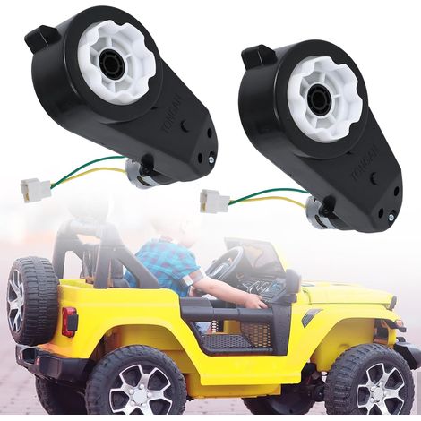 Lot de 2 boîtes de transmission pour moteur électrique 24 V 40 000 tr/min pour voiture d'enfant (1/5)