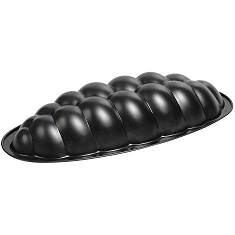 Kaiser 87-0065-8988 Stampo Treccia, Antiaderente, Nero