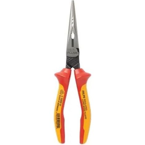 Pince à long bec avec lame latérale isolée, 8 in, 200 mm, 1 000 V (1/3)